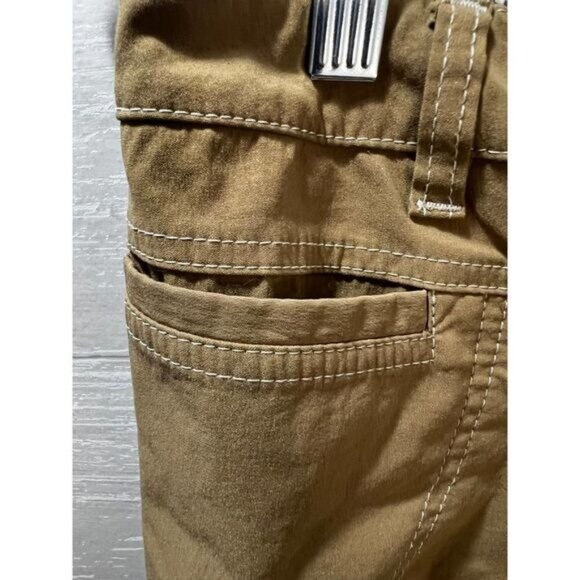 NEW Athleta Trekkie Bermuda Shorts Tan Size 8 - Picture 8 of 9